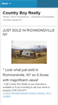 Mobile Screenshot of countryboyrealty.com