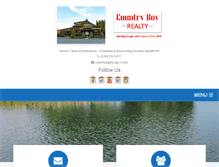 Tablet Screenshot of countryboyrealty.com